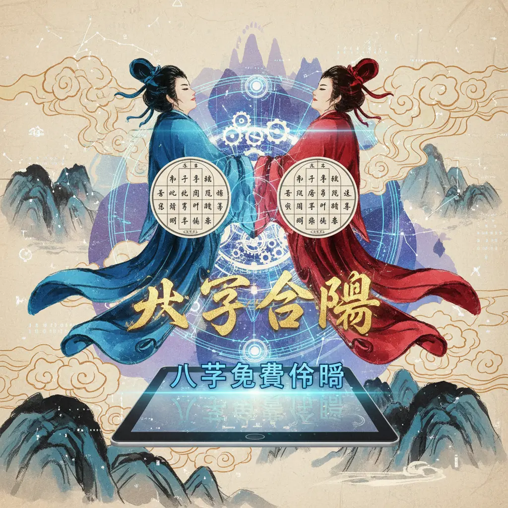 八字免費命盤 - 八字合盤