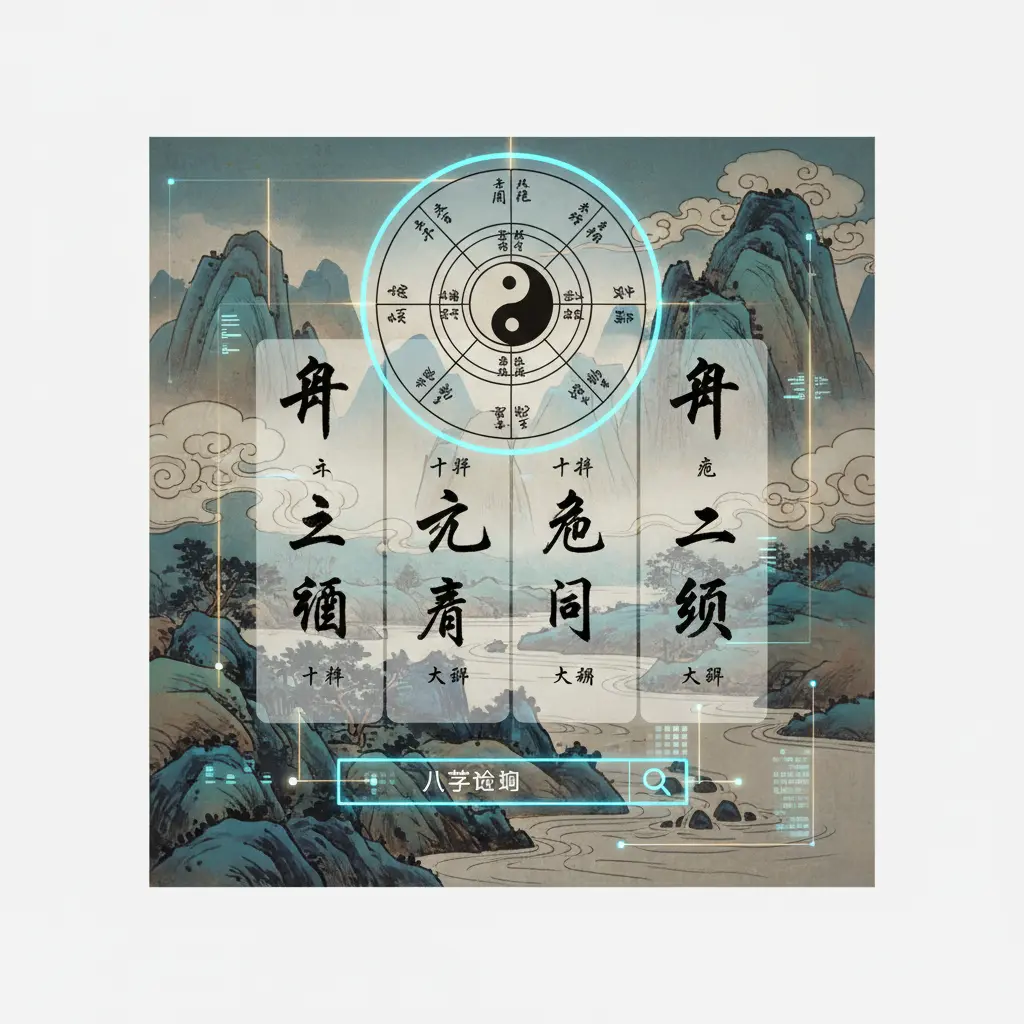 八字查詢 - 八字排盤