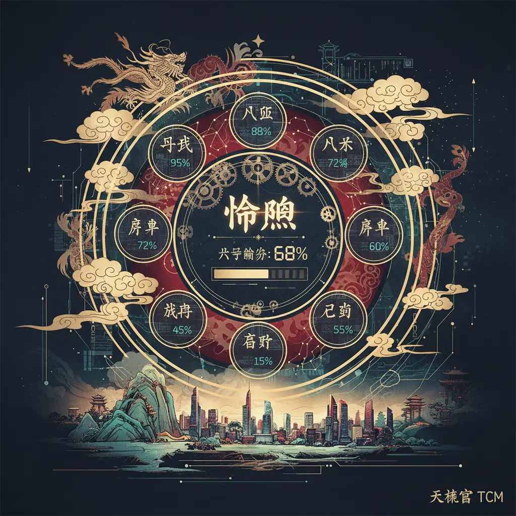 八字分數 - 命盤