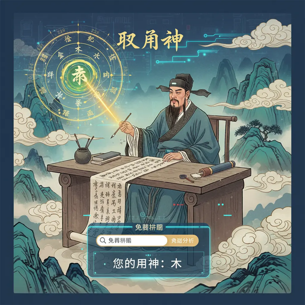 免費排八字 - 取用神