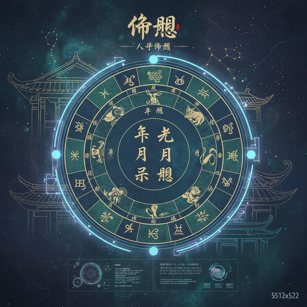 八字命盤 - 命盤