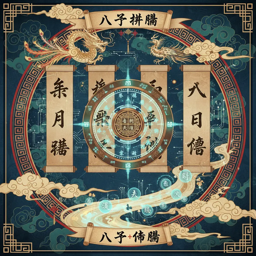 八字 命盤 - 八字排盤