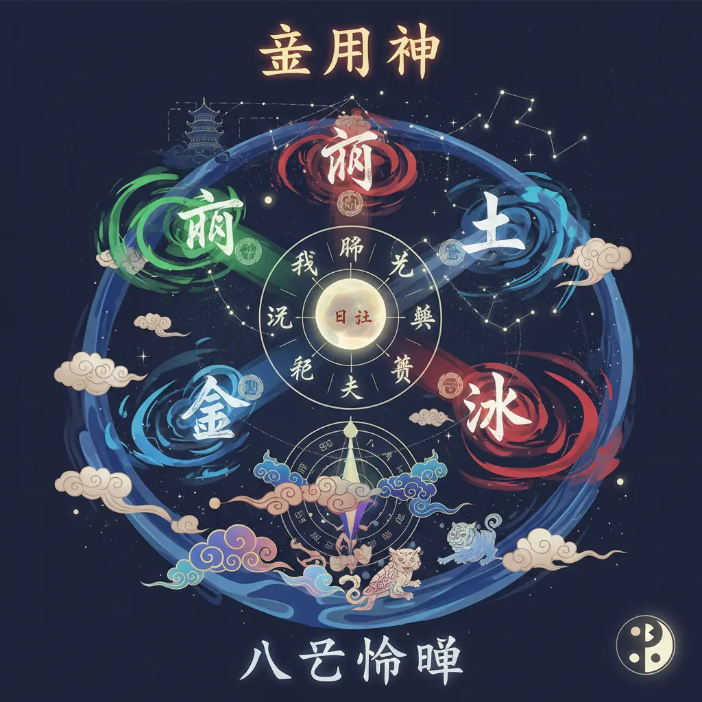 八字命盤 - 喜用神