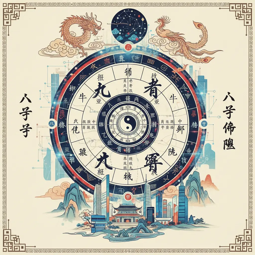 八字 - 八字命盤