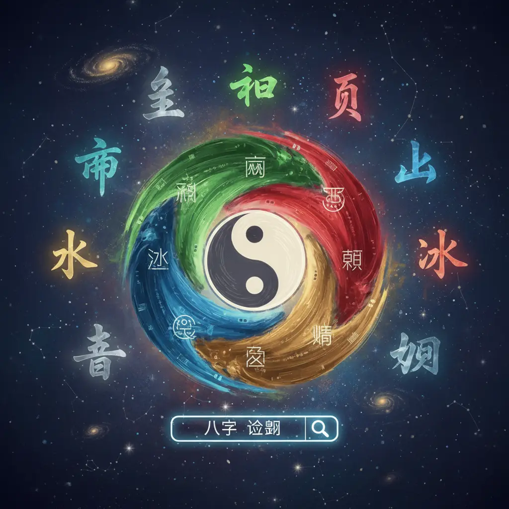 八字 查詢 - 五行