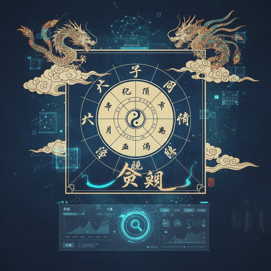 八字 查詢 - 八字命盤