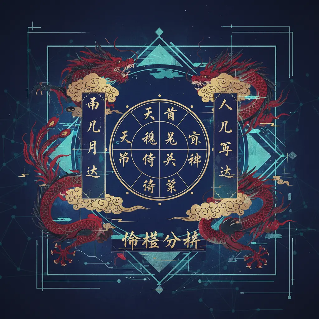 命格分析 - 八字命盤