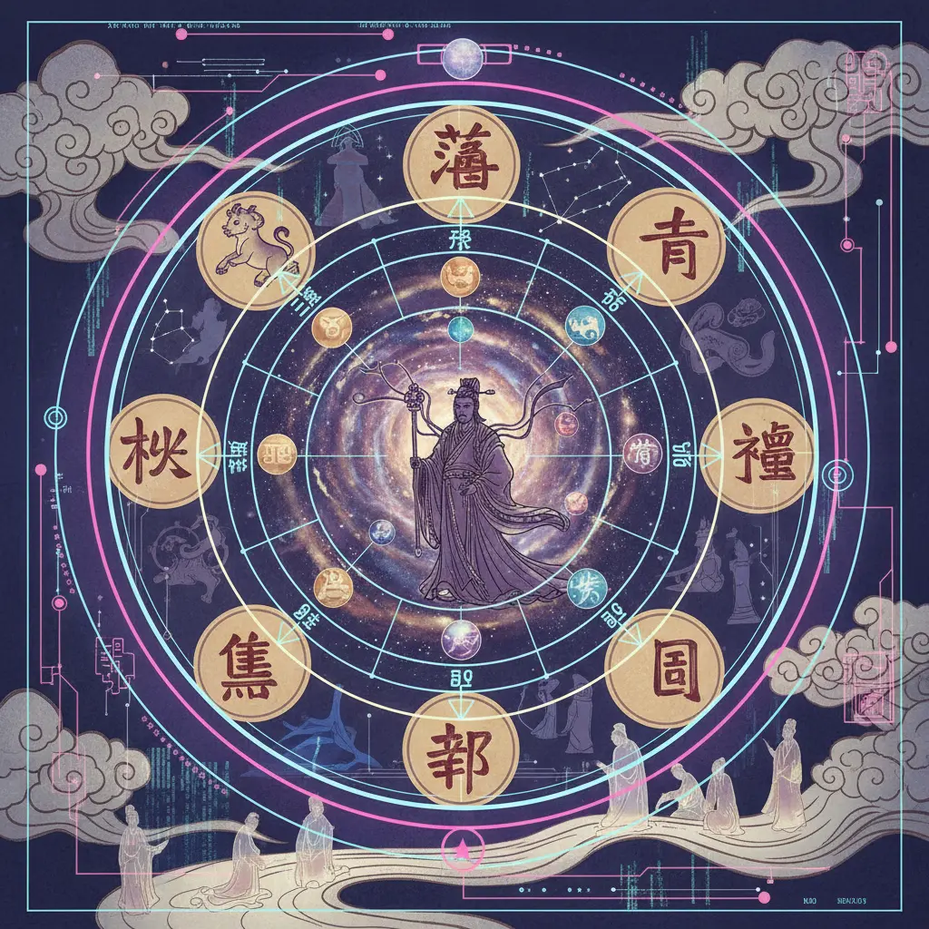 八字盤 - 紫微鬥數