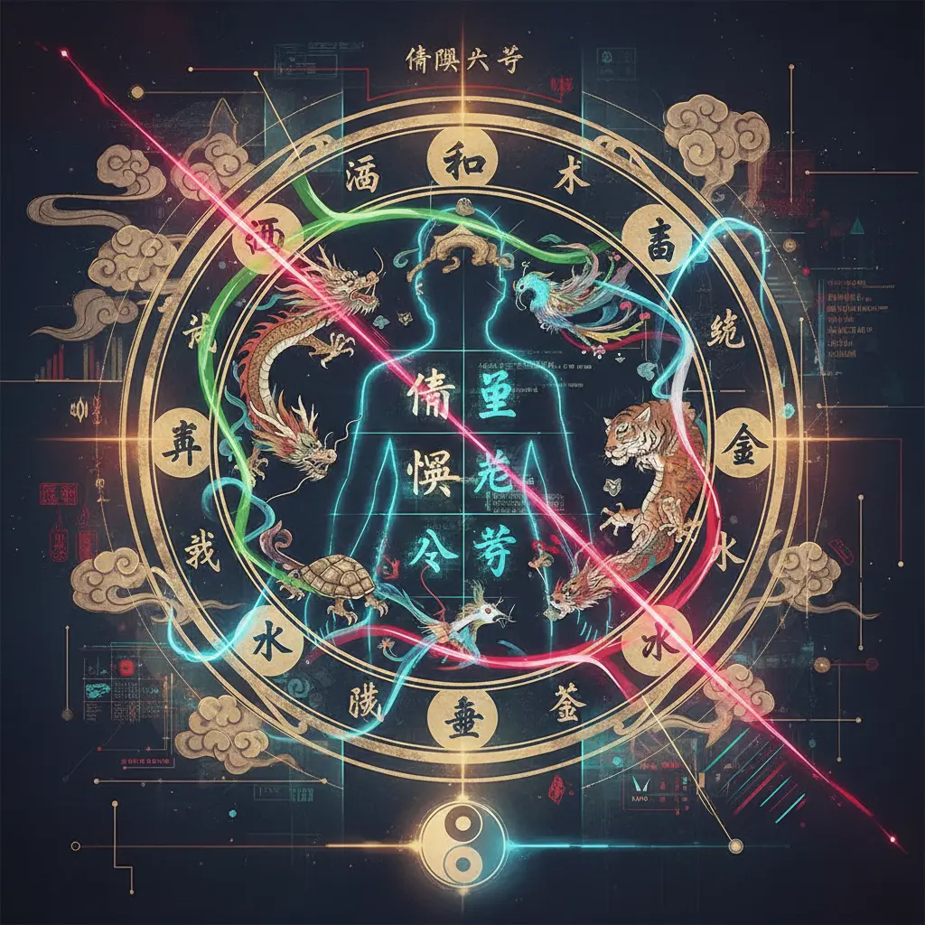 命盤八字 - 五行生剋