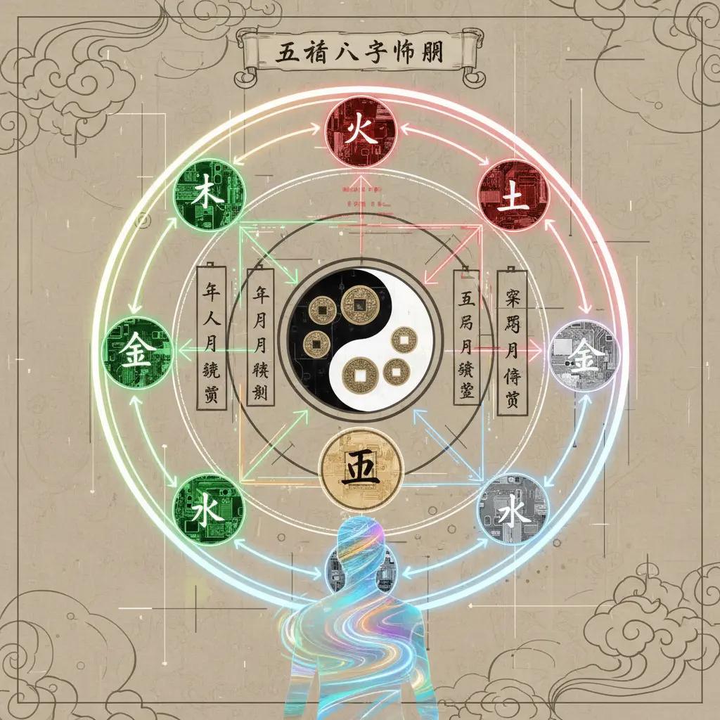 八字命盤 - 五行