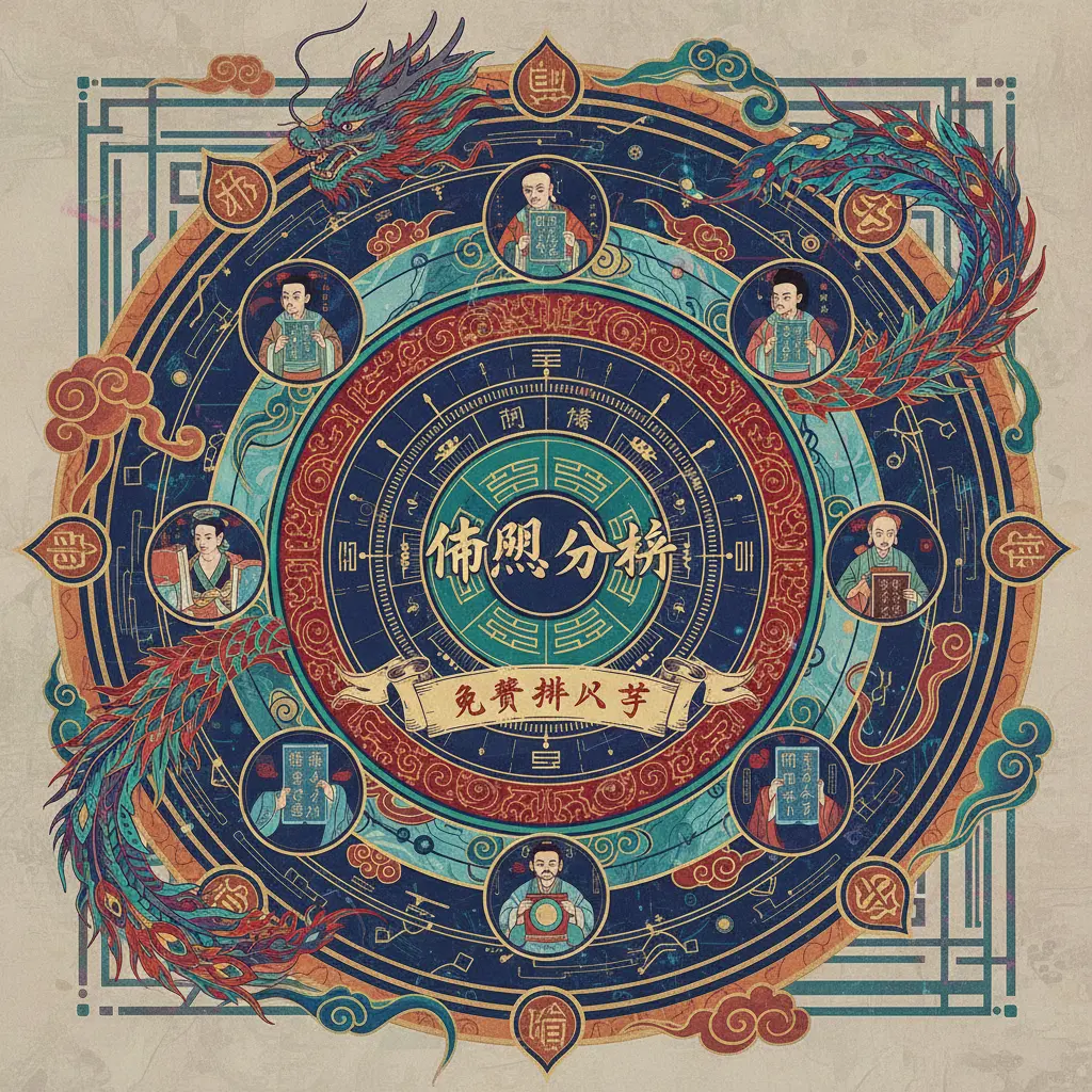 免費排八字 - 命盤分析