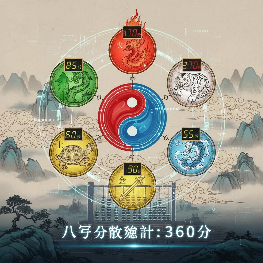 八字分數 - 八字五行